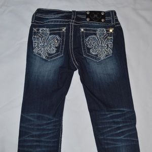 Girls Miss Me Jean Capris