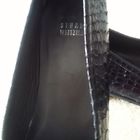 Stuart Weitzman Crocodile leather Shoes size 10 | eBay 💕💕STUART WEITZMAN💕💕REAL CROCODILE 💕💕10.5💕💕