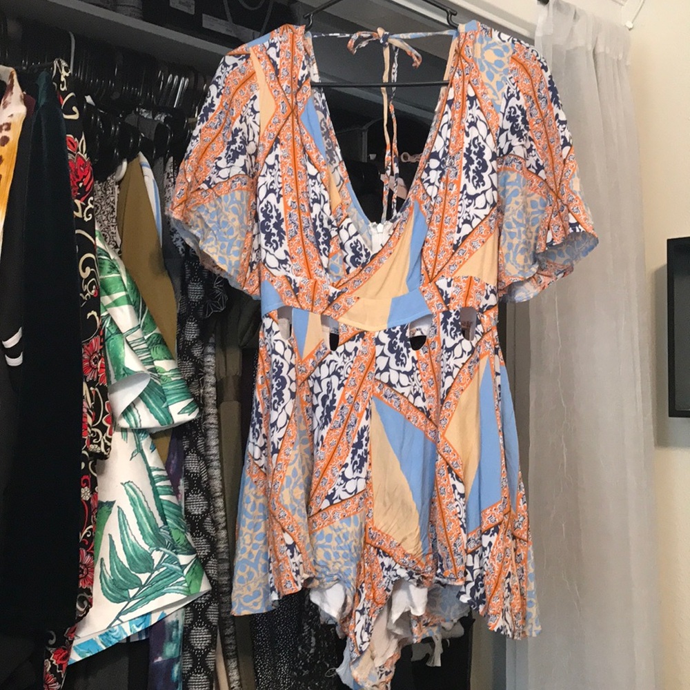 Necessary Clothing Summer Print Romper