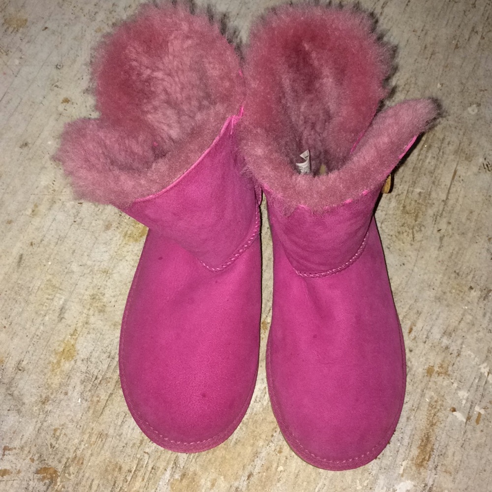 UGG Bailey Button Kid's Twinface  Classic Boots