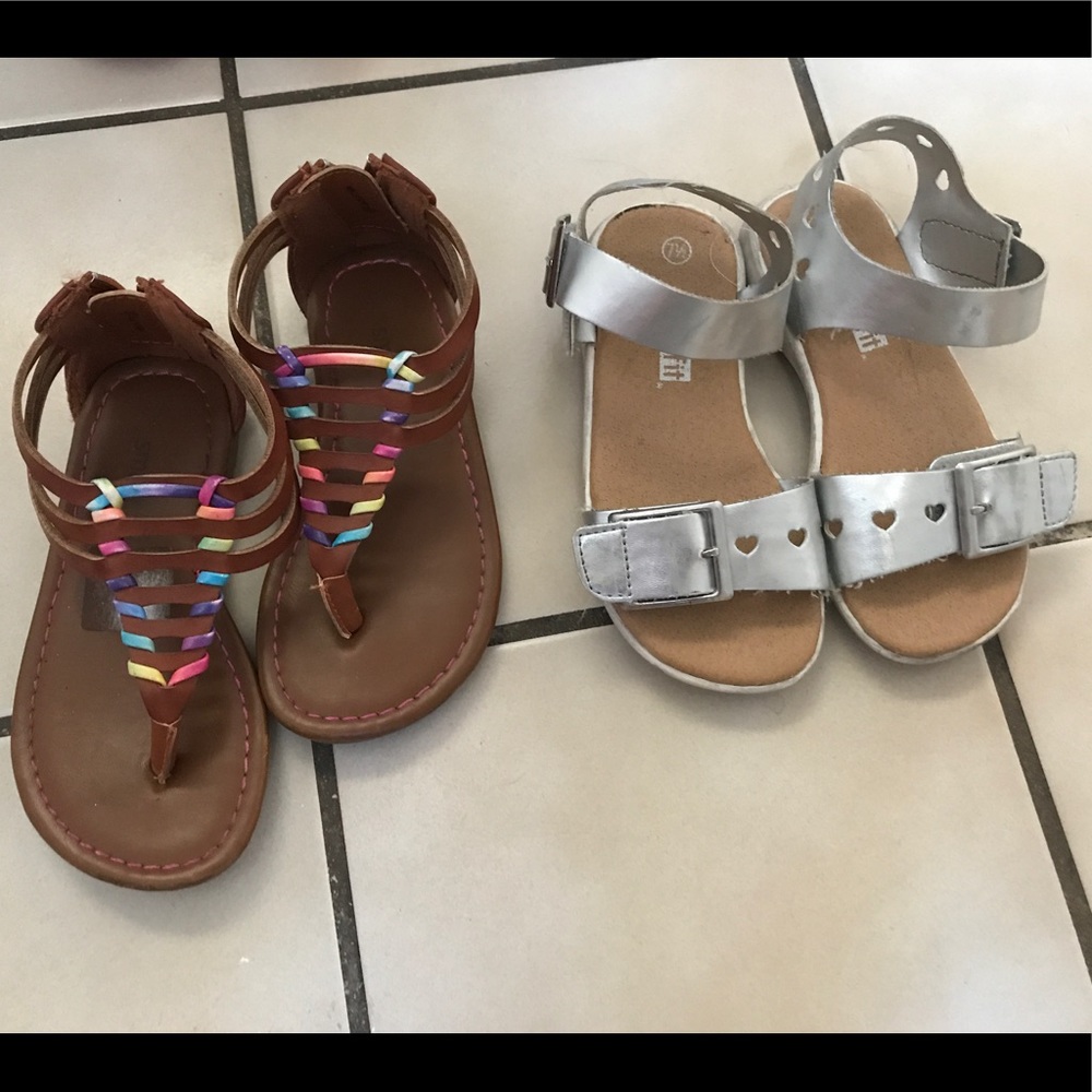 Toddler girls shoe lot size 7.5