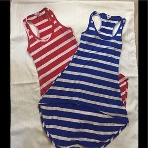 Two striped low/high. Can be used multiple ways.