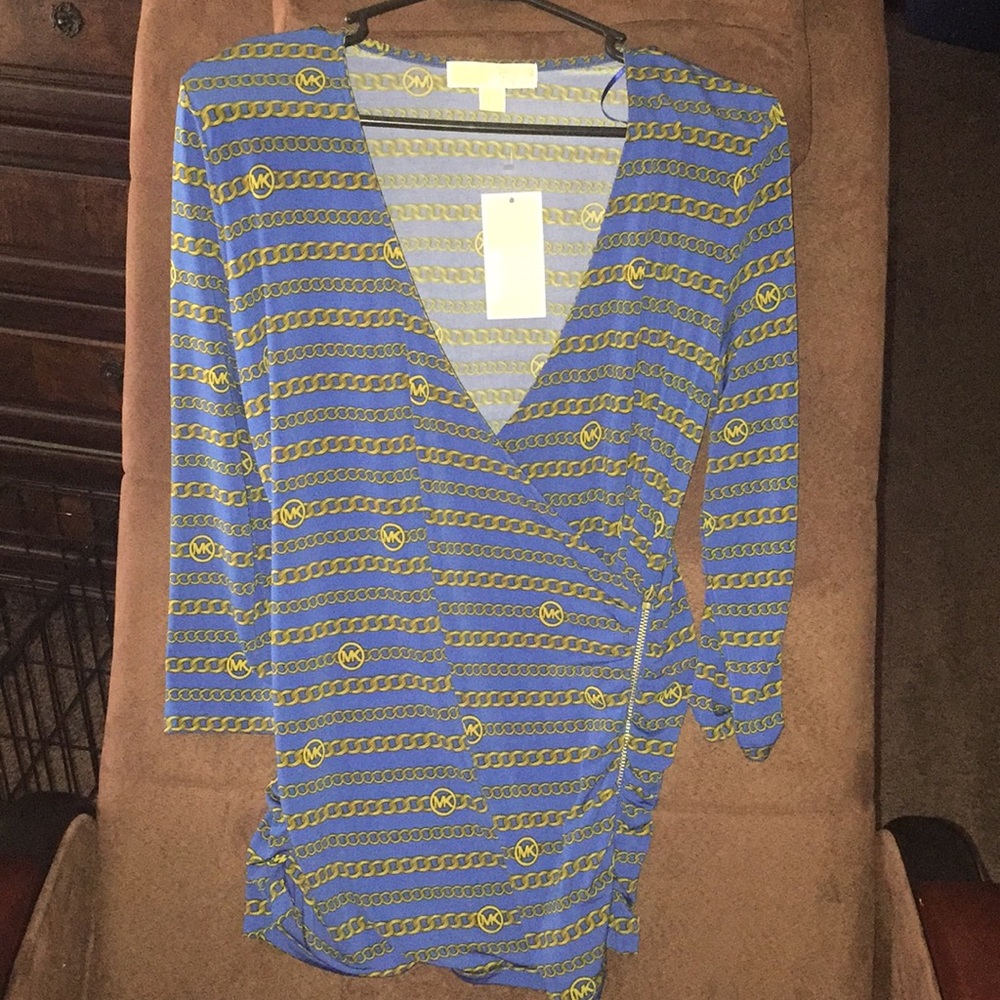 Michael Kors New Blouse with MK logo