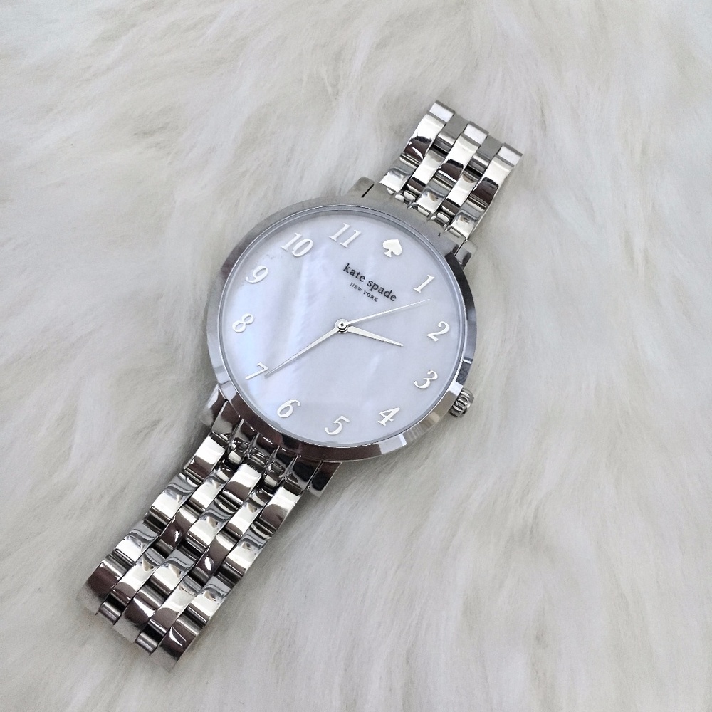 Kate Spade Watch Silver Tone Monterey