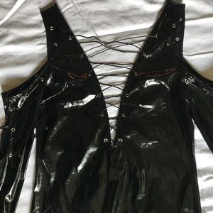 Patent Dress/Intimate