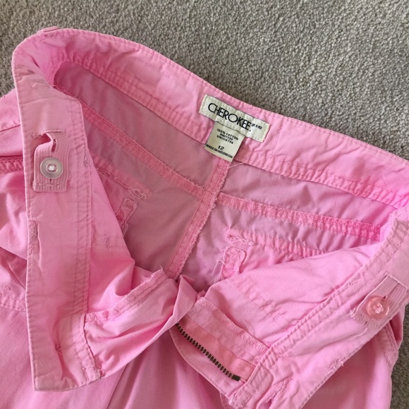 Girls Capris with adjustable waist - Picture 3 of 6