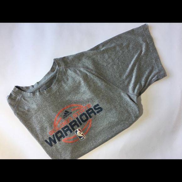 ADIDAS Mens Lot Climalite Pants + Warriors Shirt - Picture 2 of 8