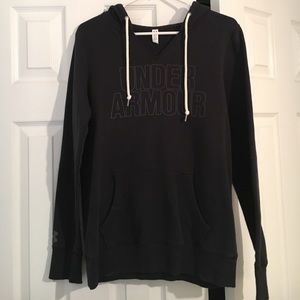 Black under armour hoodie