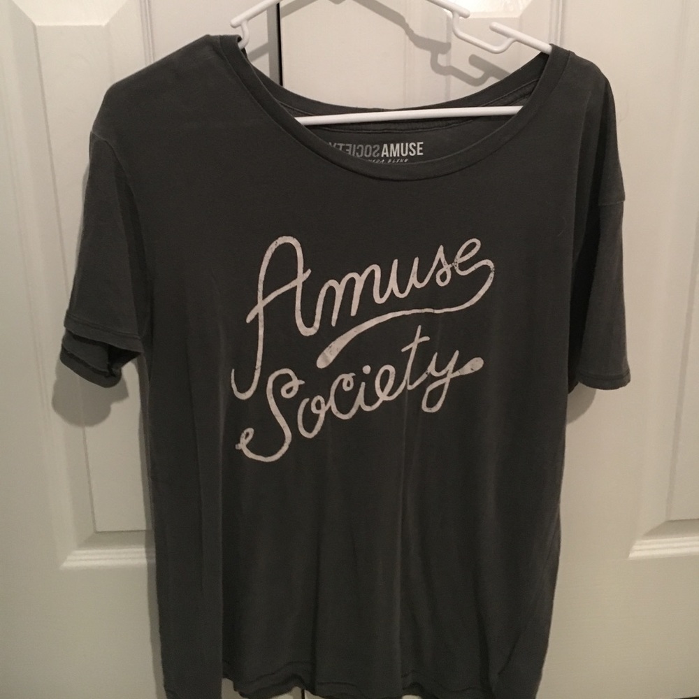 Amuse society slouchy tee