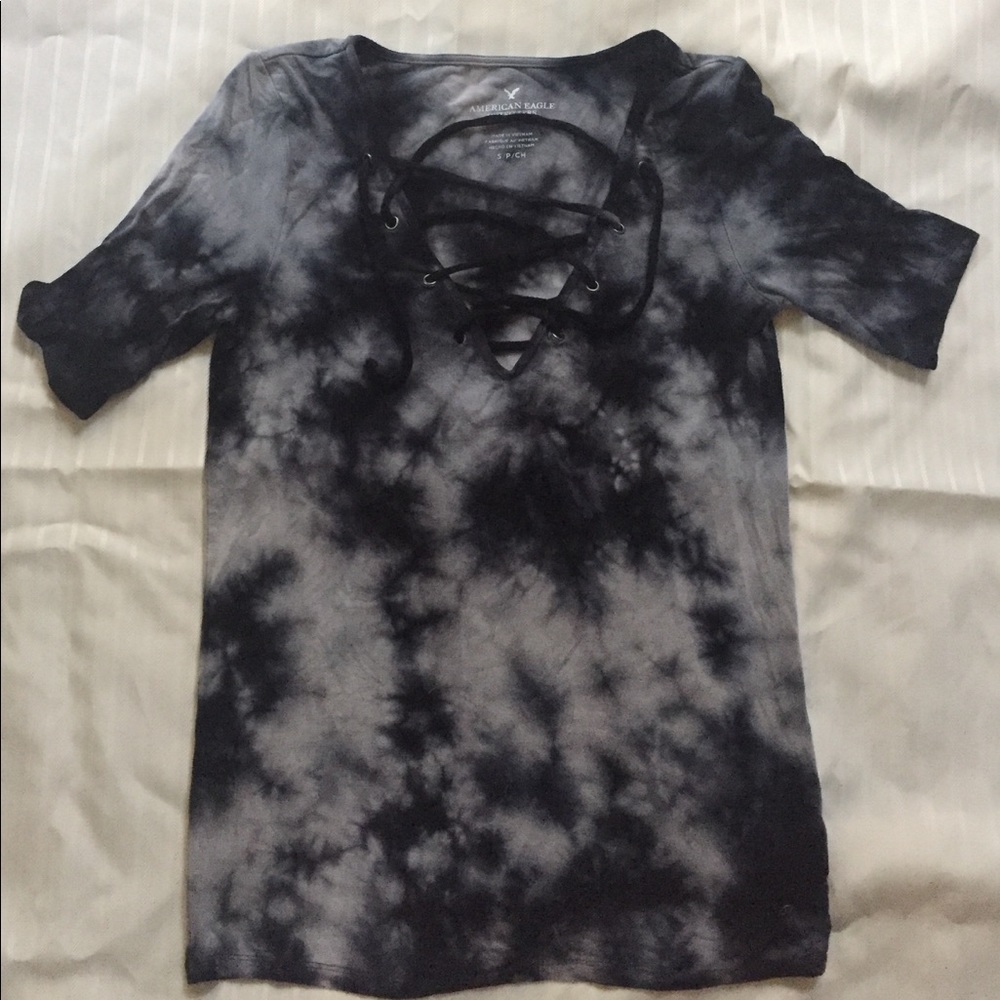 American Eagle tie dye top