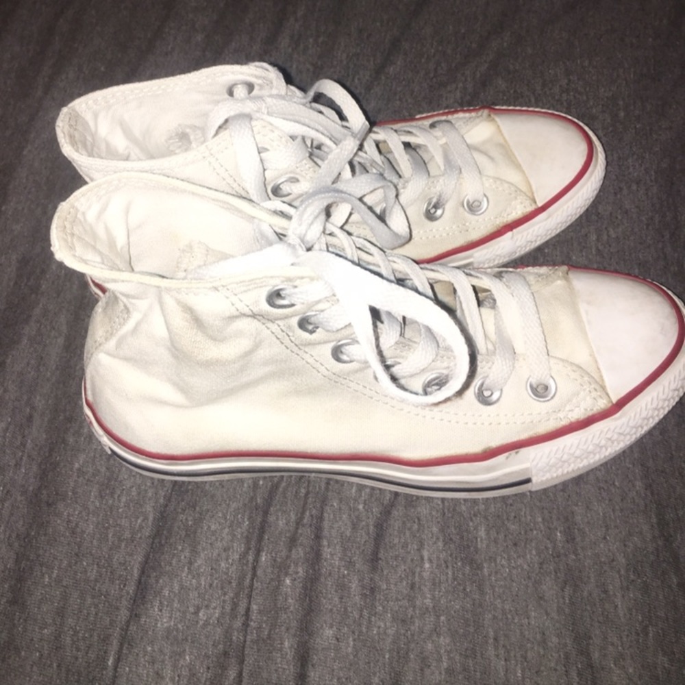 White high top converse