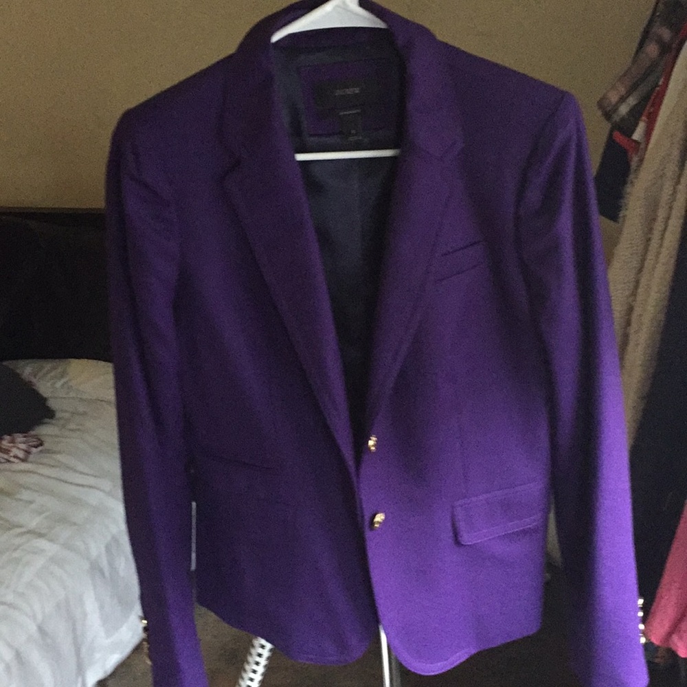 J Crew SCHOOLBOY Purple Blazer