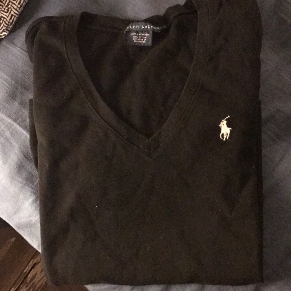 Ralph Lauren black tee