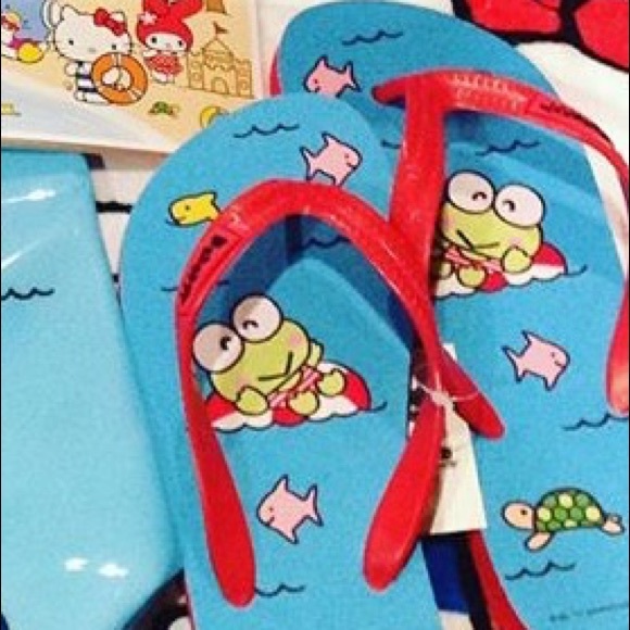 🌴Sanrio Keroppi Flip Flops 🏖 - Picture 2 of 2