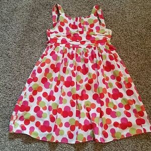 Girls Rare Editions polka dot dress