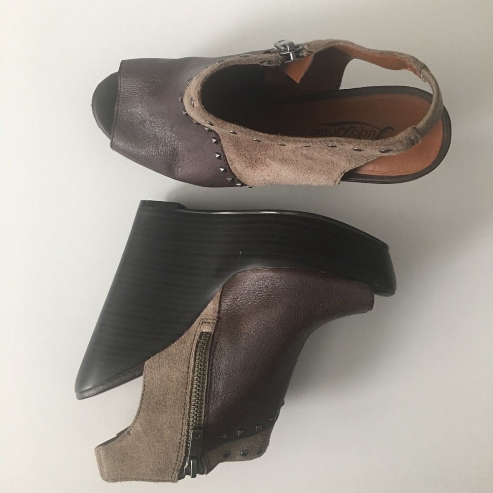 SOLD 💕Lucky Brand Ramona Wedge Sandals Size 7.5 - Picture 2 of 6