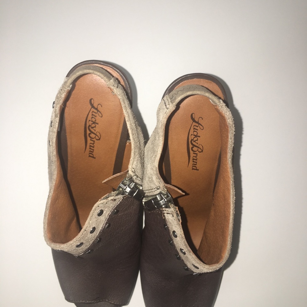 SOLD 💕Lucky Brand Ramona Wedge Sandals Size 7.5 - Picture 3 of 6