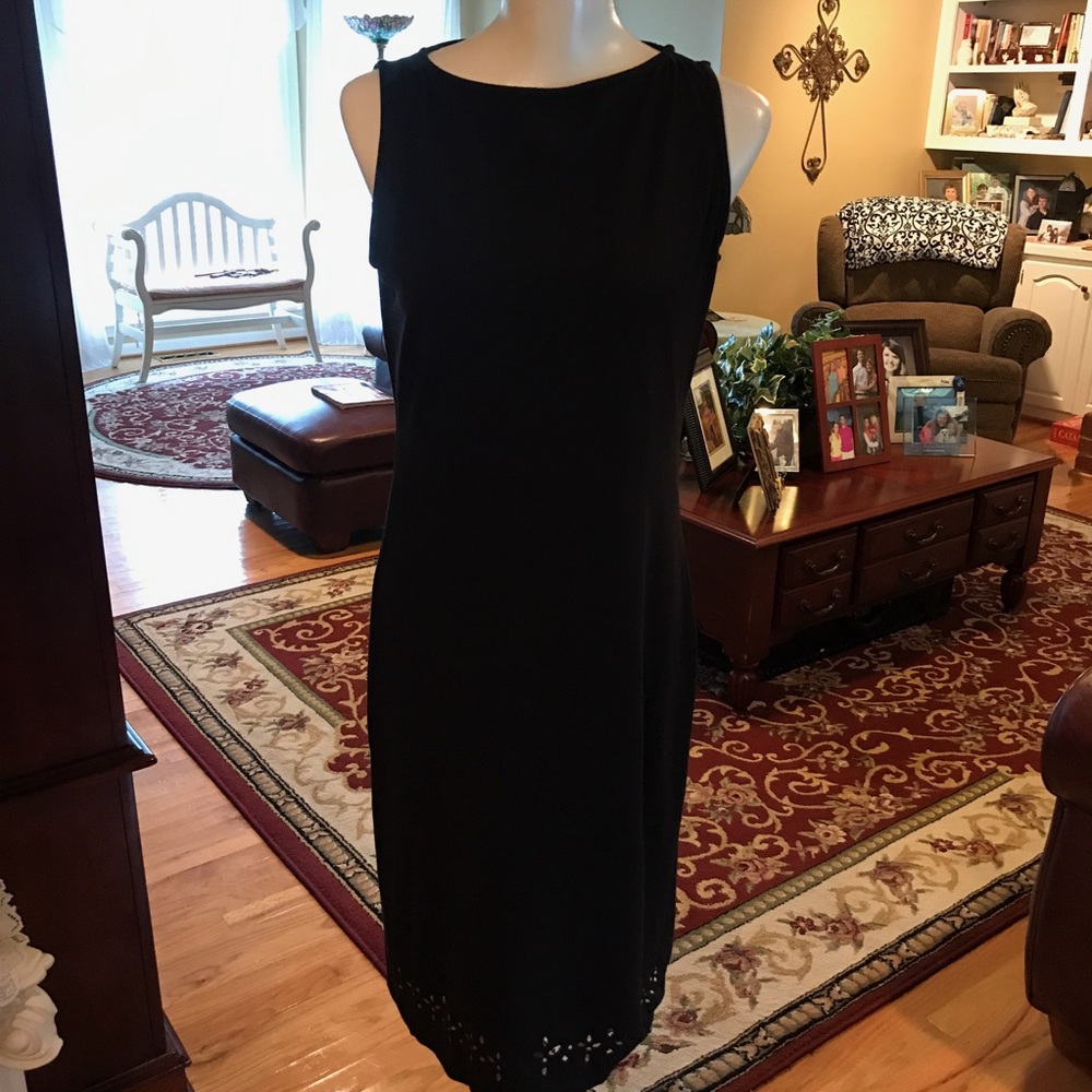 SEXY 'Harolds' black figure flattering dress