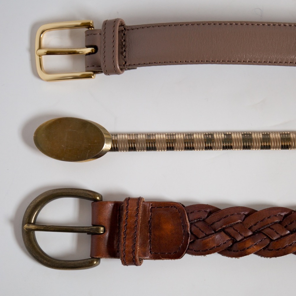 ❌DONATED❌ American Apparel Leather Belt Bundle