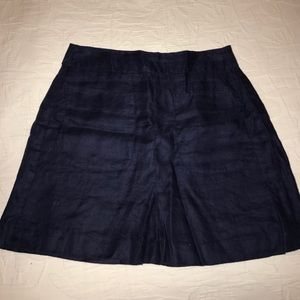 Ann Taylor Loft navy skirt