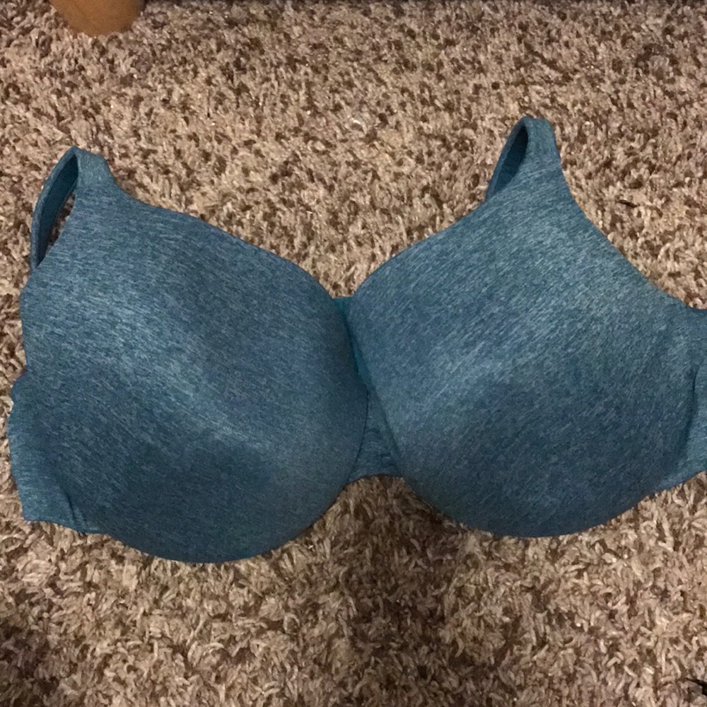 Blue colored bra