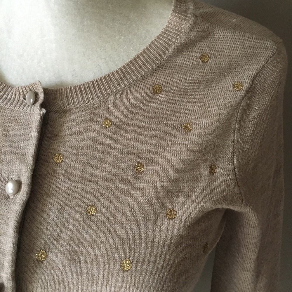 Tan and Gold NY&C Cardigan