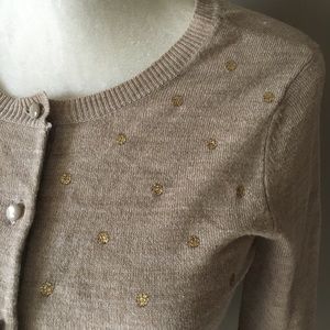 Tan and Gold NY&C Cardigan