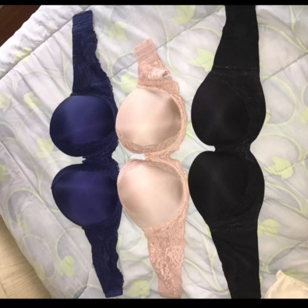 Victoria's Secret Strapless Bras 34 DDD