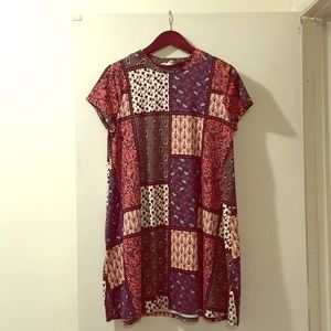 Patchwork Hippie Dress