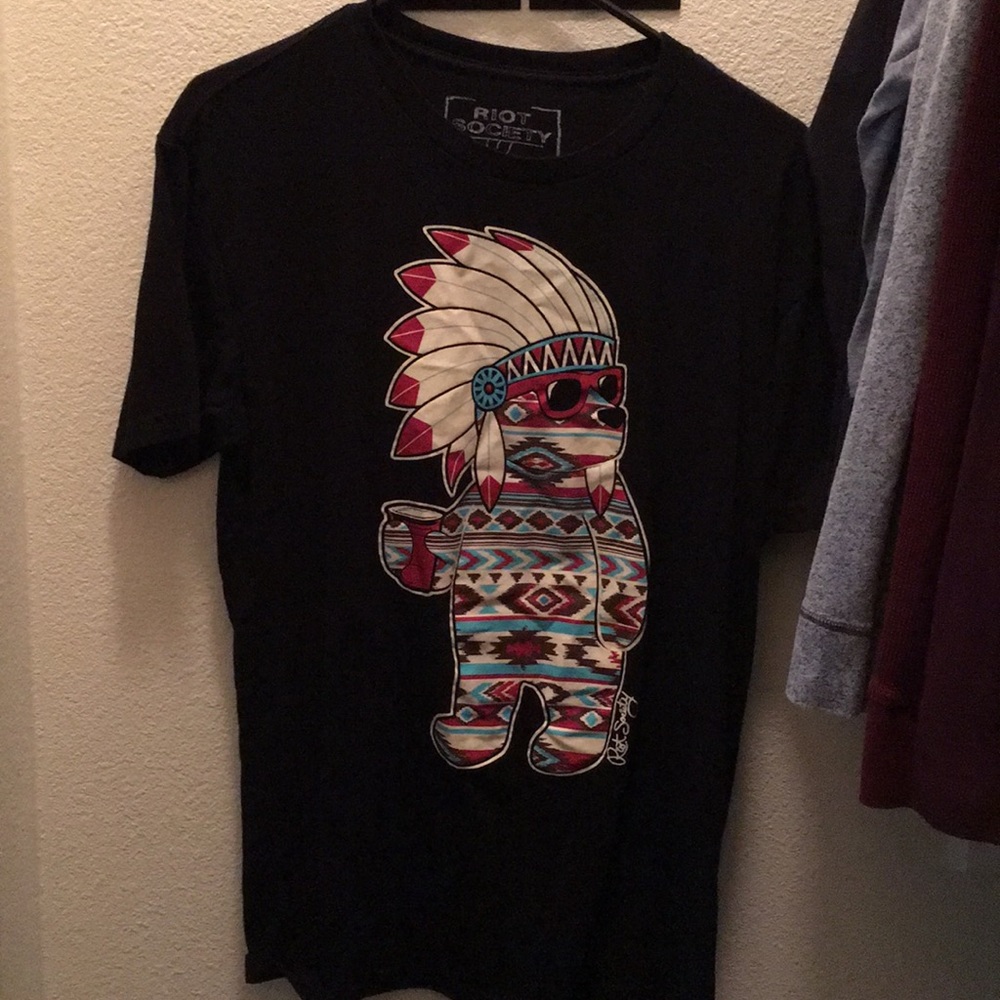 Native American Panda Tee