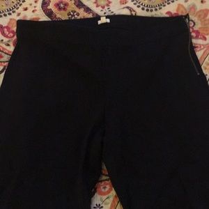 Jcrew black pixie pant