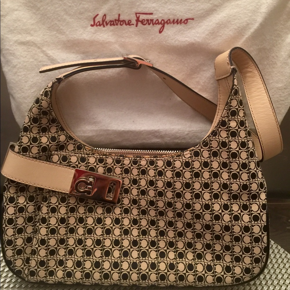 Salvatore Ferragamo Iconic Logo Handbag