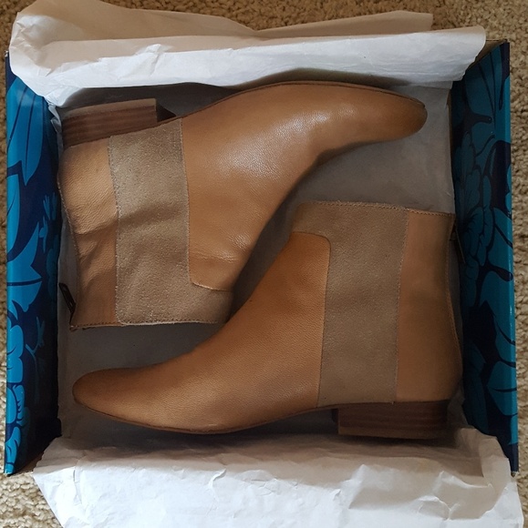 Seychelles Shoes - Seychelles Ankle Boot Tan Taupe Size 8