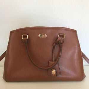 COACH Small Margot Carryall in Crossgrain Leather