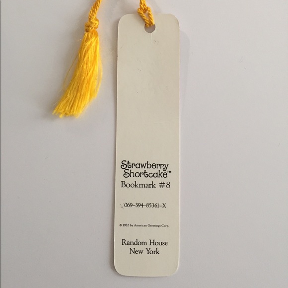 Strawberry Shortcake Bookmark - Picture 3 of 4