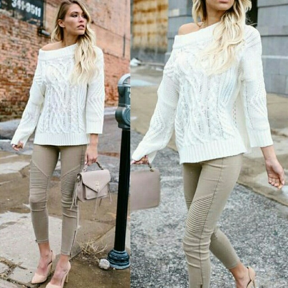 LAST ONE Moto jeggings L/XL - Picture 2 of 3