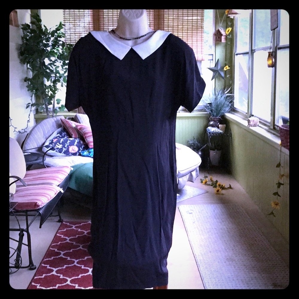 Black and white lowback Special Occasion dress