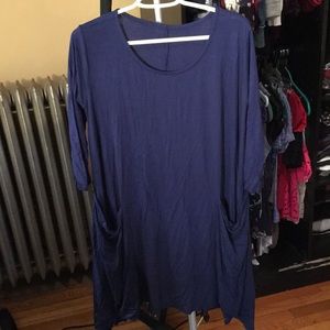 Blue francescas tunic dress