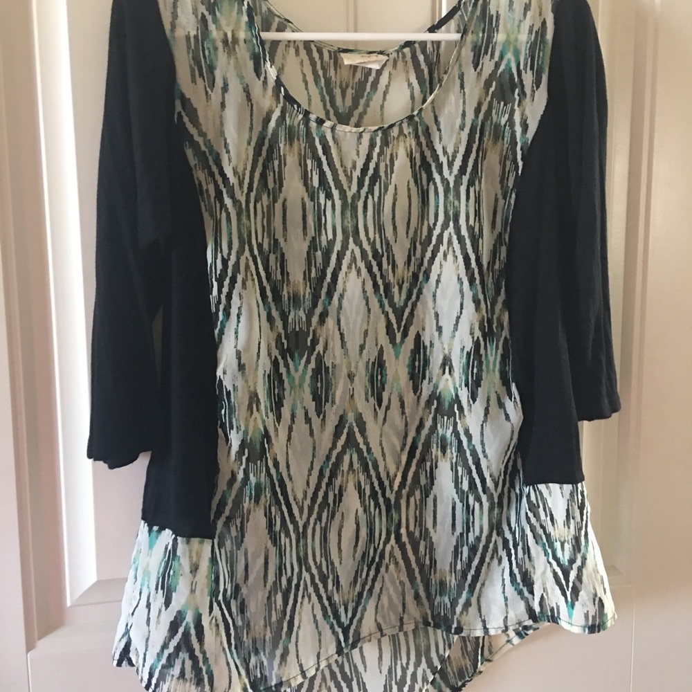 Day trip see-through blouse