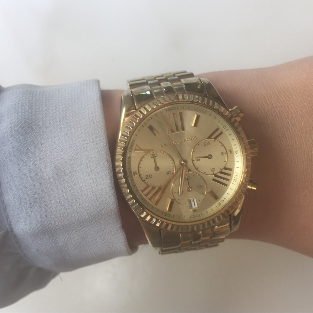 Michael Kors Gold Lexington Watch