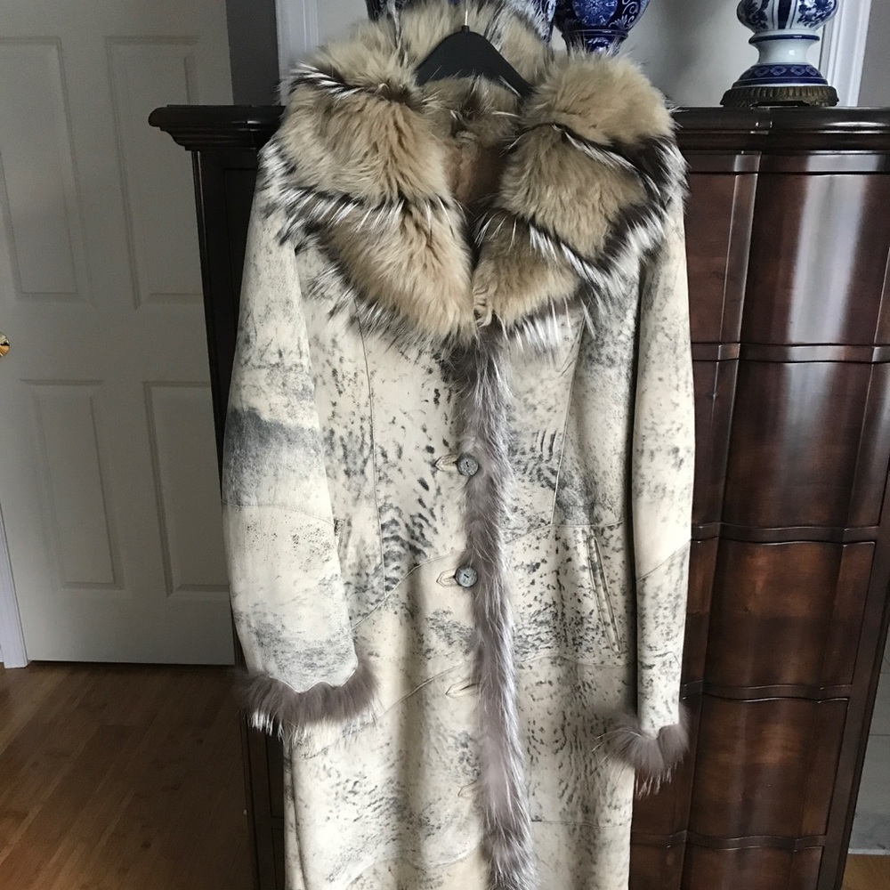 Luigi Long Fur coat
