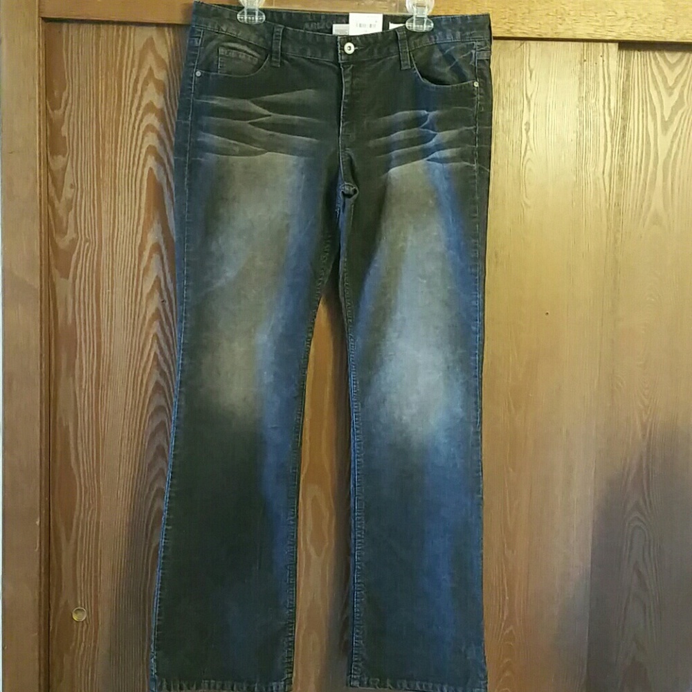 Arizona Jean Co Corduroy Jeans Size 15 NWT