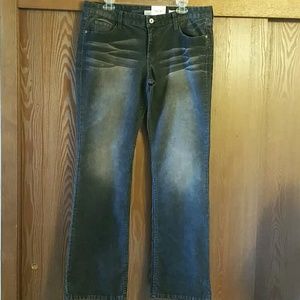 Arizona Jean Co Corduroy Jeans Size 15 NWT