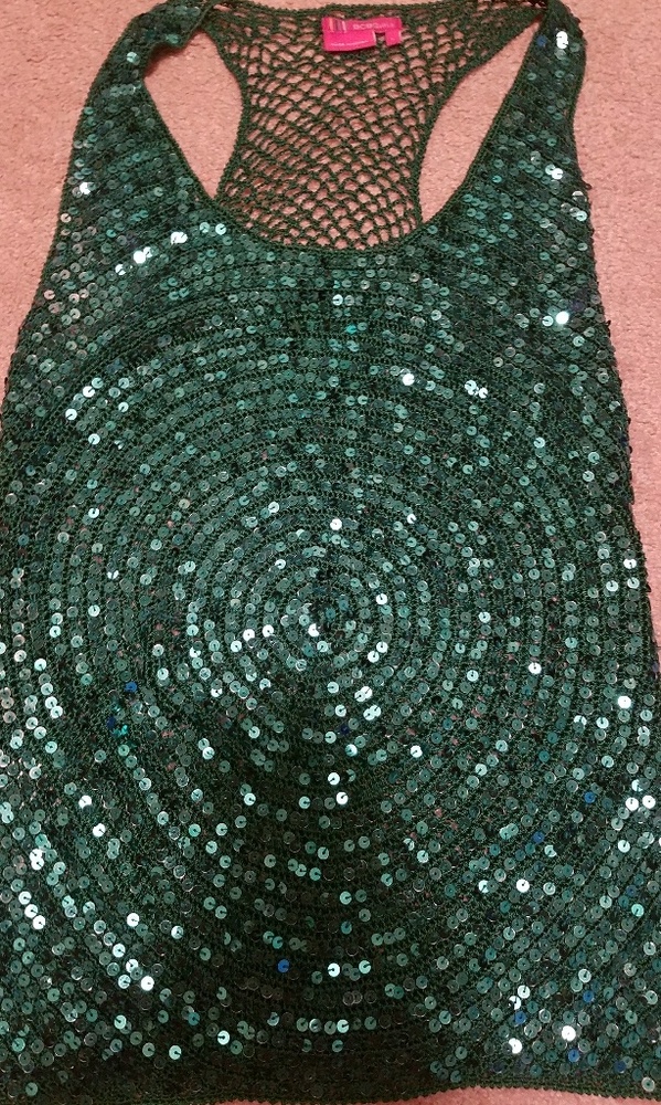 BCBGirls sequenced tank top