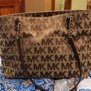 Michael Kors purse. Worn once.