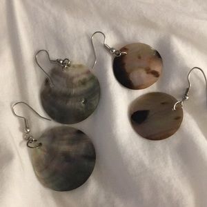 Seashell earrings