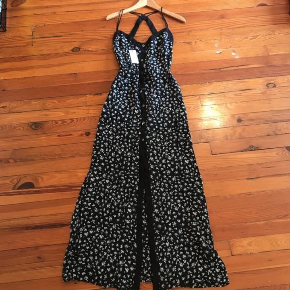 Myne Floral Maxi Dress
