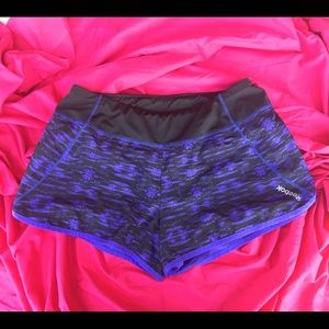 Reebok Purple/Black Speedwick SZ Small Shorts