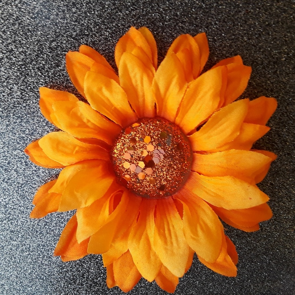 Pinup rockabilly fall hair flower new