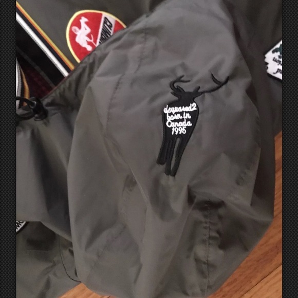 Dsquared2 Limited K-Way Fall 2017 Anorak w/patches - Picture 3 of 8